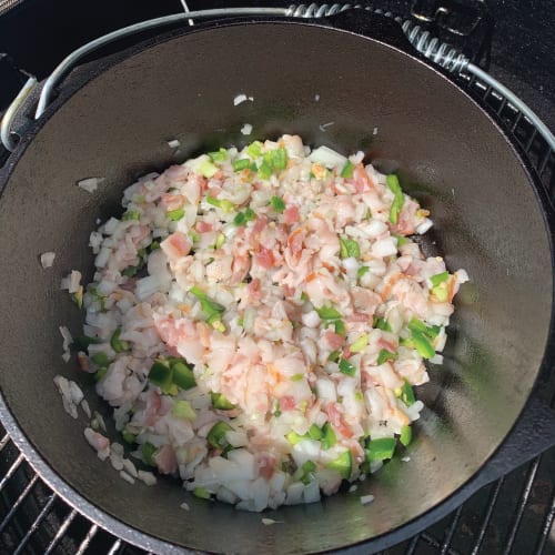Bacon, Onion and Jalapeno