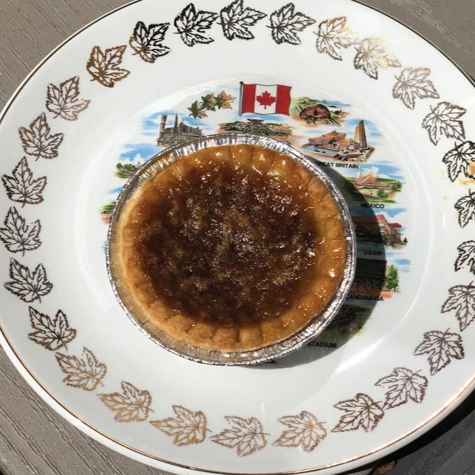 Butter Tart on CDN plate