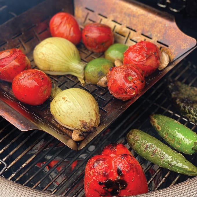 Veggies on the grill